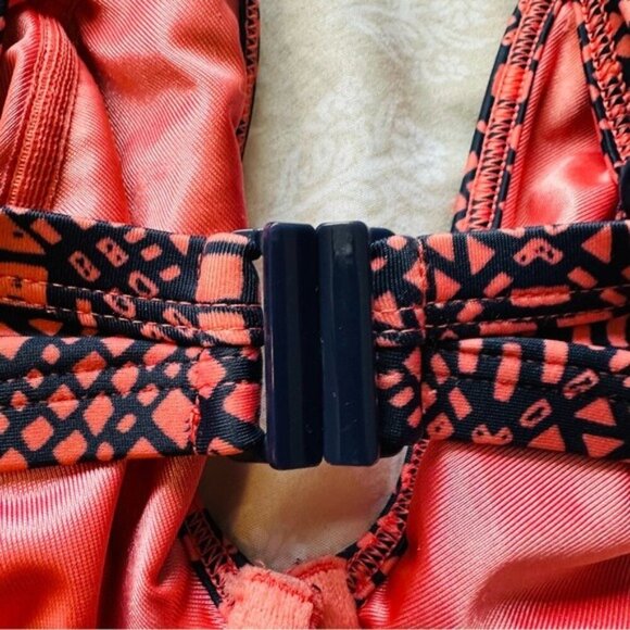 Bravissimo SW335 Paphos Bikini Set – Size 30GG (Top) XS (Bottom) in Coral Print - Picture 7 of 13